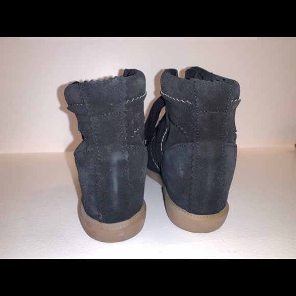 Isabel Marant Bobby Baskets in Anthracite - Picture 4 of 5